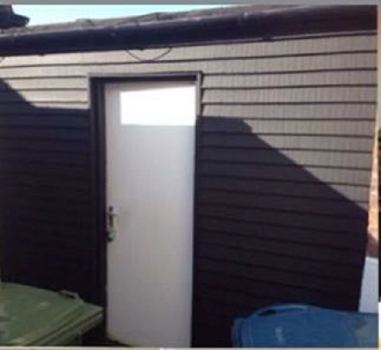 Ellie's garden shed where it all began!